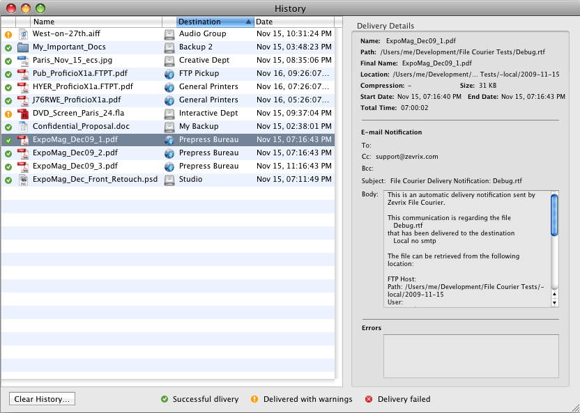 Deliver Express 2.7.5 Mac 破解版 - FTP工具