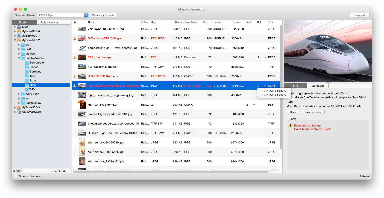 Graphic Inspector 2.5.5 Mac 破解版 图像查看检查软件