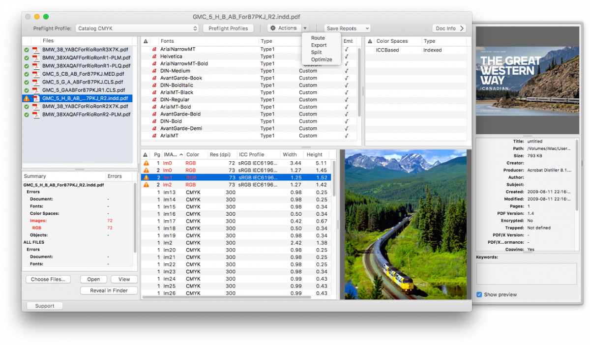 Automate PDF preflight and conversion PDF Checkpoint Zevrix Solutions